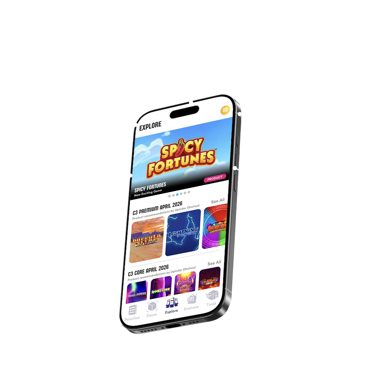 Aristocrat AREA Mobile App
